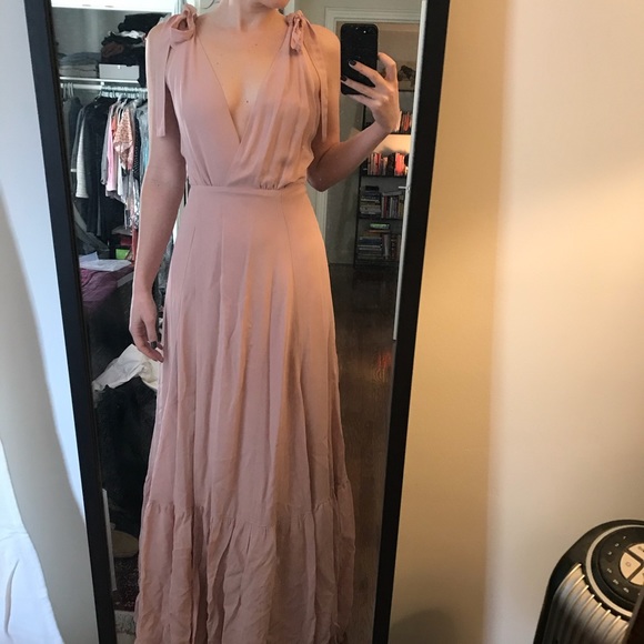NWT Reformation Chardonnay dress, small, blush - Picture 7 of 7